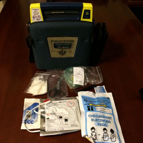 Cardiac Science PowerHeart G3 AED with Ready Kit, NEW Pedi/Adult Pads &amp; NEW Batt