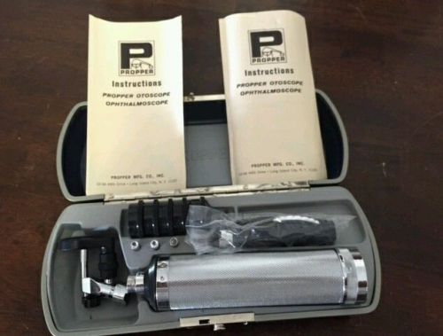 Vintage Propper Otoscope/ Ophthalmoscope new in box NIB