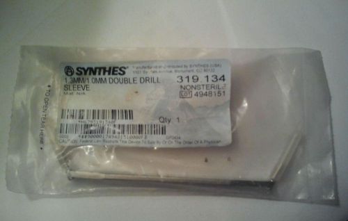 New Synthes 1.3mm / 1.0 mm Double Drill Sleeve 319.134