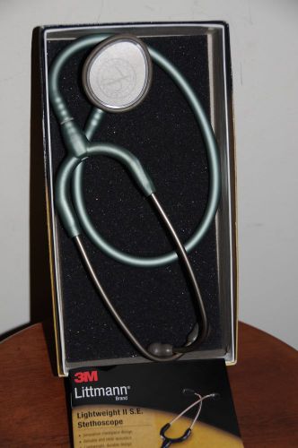 3M Littmann Lightweight II S.E. Stethoscope Seafoam Green 28&#034; 2455