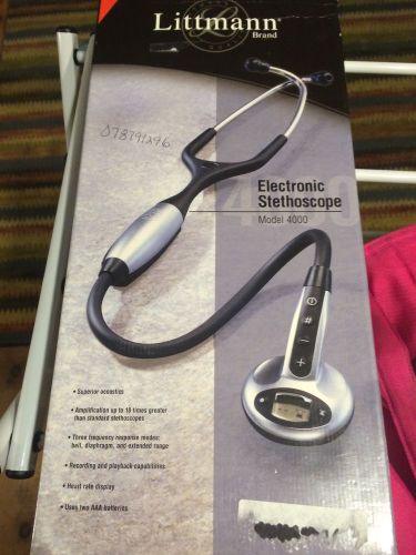 Littmann electronic stethoscope model 4000 for sale