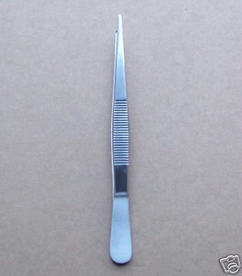 12 thumb tissue forceps (1x2 teeth) 4.5&#034; surgical veterinary instruments economy for sale