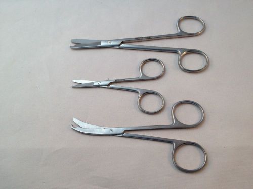 Suture Removal Set stainless steel, Three (3) instruments