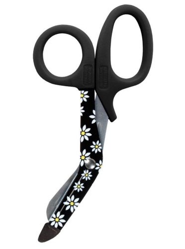 Scissors Utility Shears Medical EMT EMS 5.5 New Black Daisy Blades Prestige