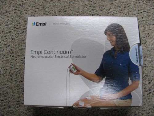Empi continuum neuromuscular electrical stimulator..complete set wth extras for sale