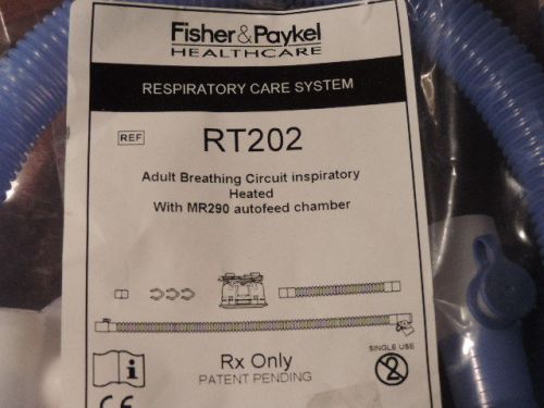FISHER &amp; PAYKEL ADULT BREATHING CIRCUIT I REF RT202 + MR290 AUTOFEED CHAMBER
