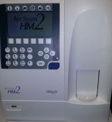 Abaxis hm2b *latest model* hematology analyzer 3 part diff cbc vetscan hm2-b for sale
