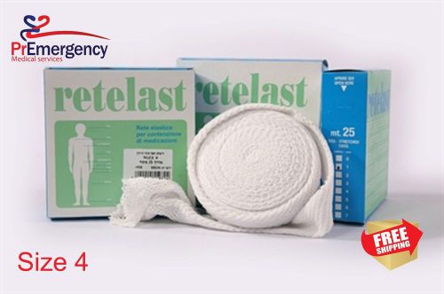 Rete elastica N.4 - Rotolo da 25 mt. Elastic bandages