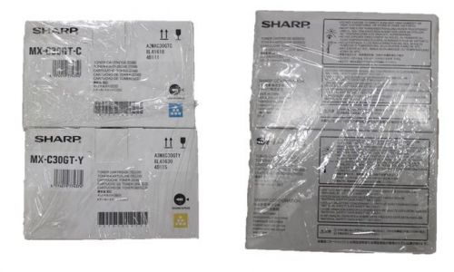 SHARP MX-C30GT Toner Cartridge Multipack B/M/C/Y – All colours.