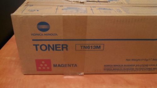 NEW (NIB) Konica Minolta TN613M Magenta Toner 613M-4