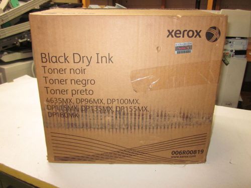 NEW Genuine Xerox 006R00819 6R819 Black Dry Ink Toner (3 bottles) 4635MX DP96MX
