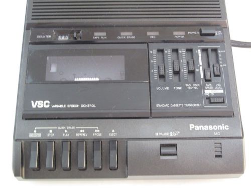 Panasonic RR-830 Desktop Cassette Transcriber / Recorder Only dictation