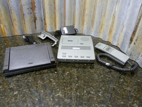 Dictaphone Model 1740 Dictation Transcriber Machine Bundle Fast Free Shipping