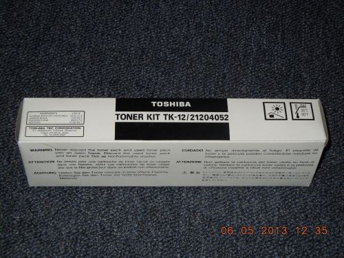 Genuine Toshiba Toner Kit TK-12/21204052 - NEW