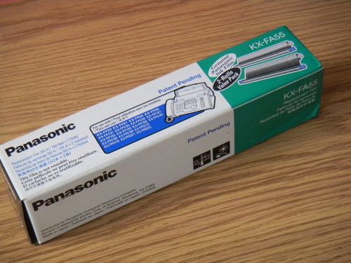 Genuine Panasonic KX-FA55 Replacement Fax Film -2 Rolls