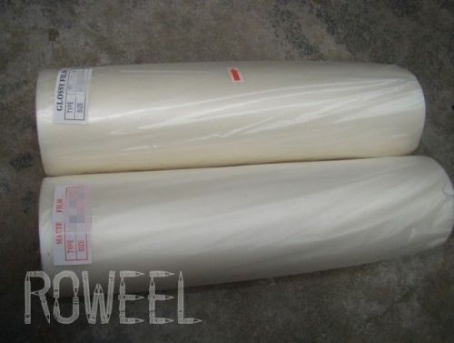10 rolls 8.7&#034;x 328&#039; 1mil glossy hot laminating film 1&#034; core lamination roll for sale