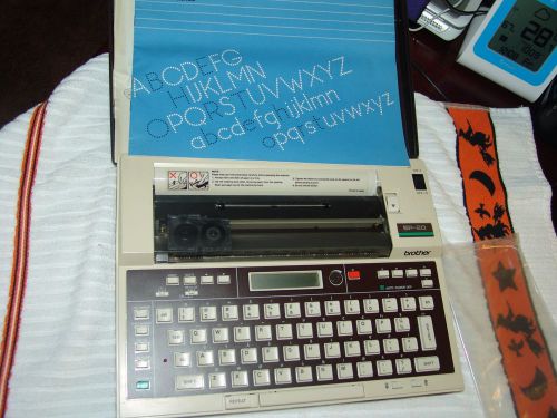 Brother word processor EP-20 manual 1985 80s vintage computer typewriter style