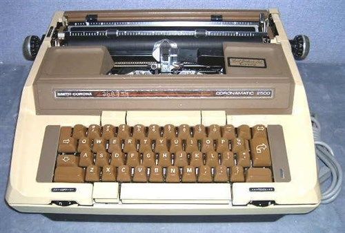 Smith corona coromatic 2500 large print typewriter for sale