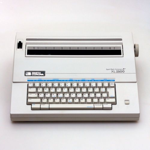 Electric Typewriter Smith Corona XL 2500 Spell Right Dictionary Word Processor