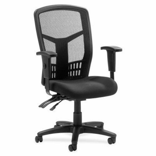 Lorell Exec High-Back Chair, Mesh, 28-1/2&#034;x28-1/2&#034;x45, Black (LLR86200)