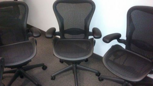 Herman Miller Aeron Chair Size &#034;B&#034;