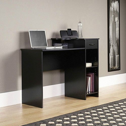 Mainstays Student Study Computer Desk Table or Office with Drawer and Shelves