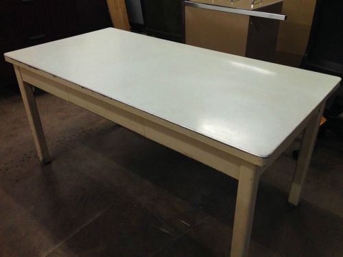 ***vintage/old style tank table/desk by haskell of pittsburgh*** for sale