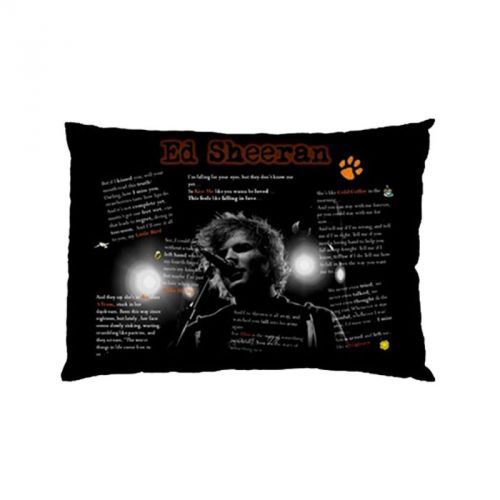 New Ed Sheeran I See Fire The Hobbit Pillow Case 30x20 Gift