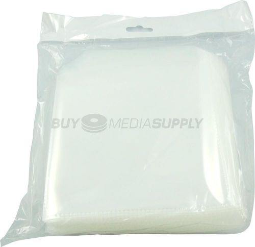 100g Clear CPP Plastic Sleeve with Flap - 5000 Pack