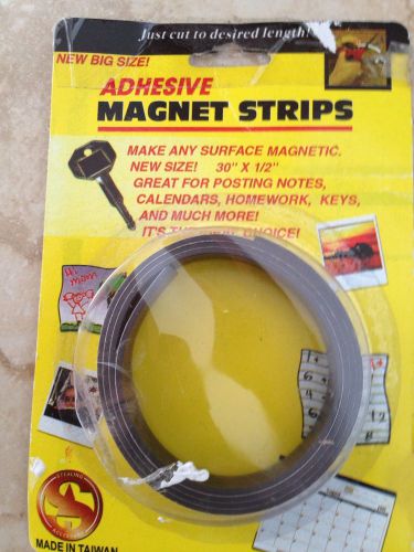 adhesive magnetic strips by sterling