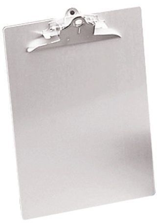 Recycled aluminum clipboard with high capacity clip letter size 8.5 x 12 for sale