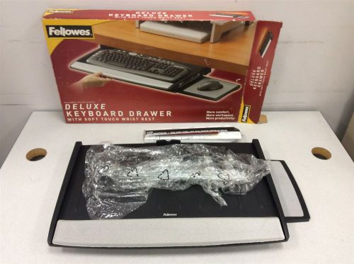 Fellowes 80312 Deluxe Keyboard Drawer, 20-1/2 x 11-1/8 IN ORIGINAL BOX