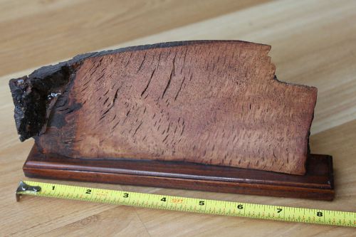 Desk Name Plate Base - Oak wood