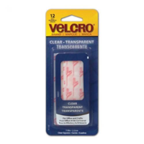 VELCRO Brand 7/8 in. Sticky Back Square Sets (12-Pack)-91330
