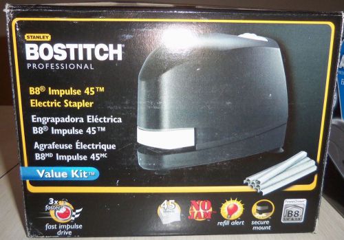 STANLEY BOSTITCH B8 IMPULSE 45 ELECTRIC STAPLER VALUE KIT