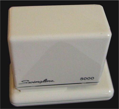 ELECTRIC STAPLER - Swingline 5000 - Gloss CREAM - Full Cartridge