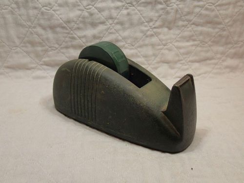 Vintage green cast iron scotch industrial metal tape dispenser art deco for sale