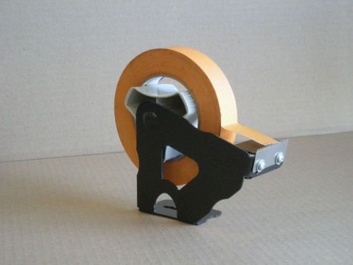 Masking tape dispenser. commercial grade. black. 2&#034; wide 3&#034; core for sale
