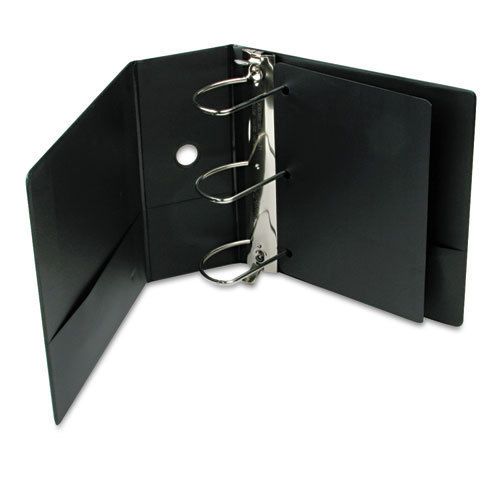 Xtravalue clearvue slant-d ring binder, 5&#034;, black for sale