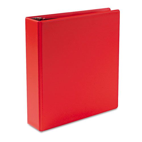 Superstrength locking slant-d ring binder, 2&#034;, red for sale