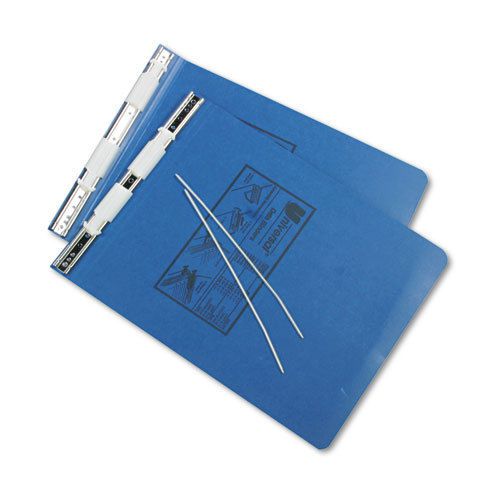 Pressboard hanging data binder, 9-1/2 x 11, unburst sheets, blue for sale