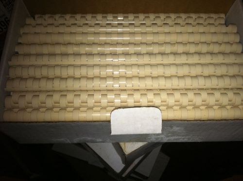 1/2 inch plastic coils ivory