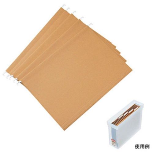 MUJI Moma Recycled paper Hanging holder A4 5sheets with Index Japan Worldwide