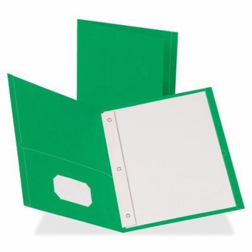Business Source 2-Pocket Folders, 100 Sheet Capacity, 25 per Box (BSN78509)