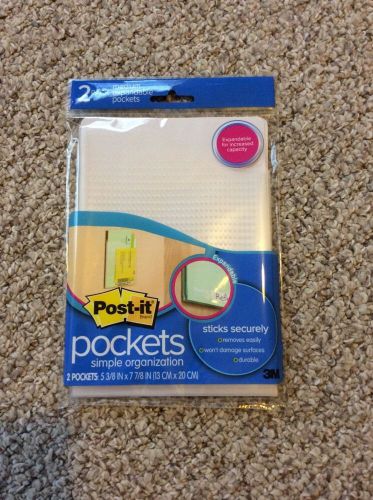Post-It Pockets Simple Organization Expandable 2 Pack