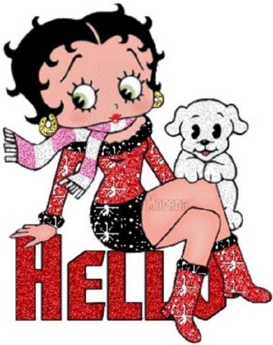 30 Personalized Betty Boop Return Address Labels Gift Favor Tags (mo65)