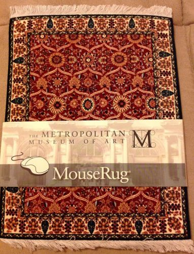 MOUSERUG MOUSE PAD SHAH JAHAN MOUSERUG NEW ORIENTAL RUGS METROPOLITAN MUSEUM ART