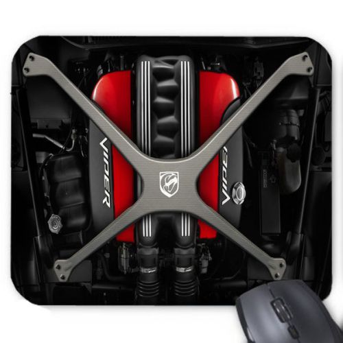 Dodge Viper SRT Engine Logo Mouse pad Keep The Mouse from Sliding
