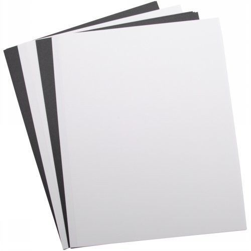 Paper Company Cardstock Value Pack Assortment 8.5X11 Black &amp; White 30 Pkg