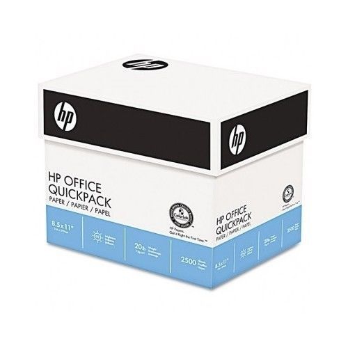 1 Case 2500 Sheets HP Laser Inkjet Printer Office Copy Fax Paper Ink Jet Copier